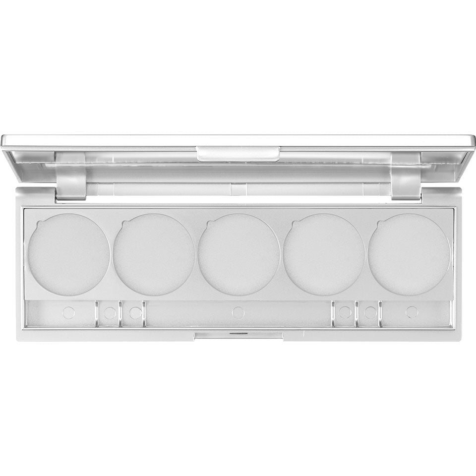 KRYOLAN Leerpalette 5 Farben – magnetisch, 27 mm, -, offen