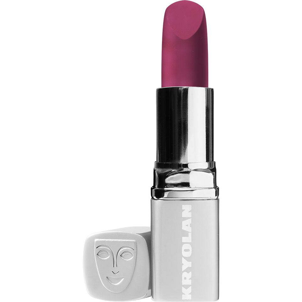 KRYOLAN Lippenstift Pearl - LCP 626 – glänzende Farbe & Pflege mit Vitamin E, 3,5g, offen