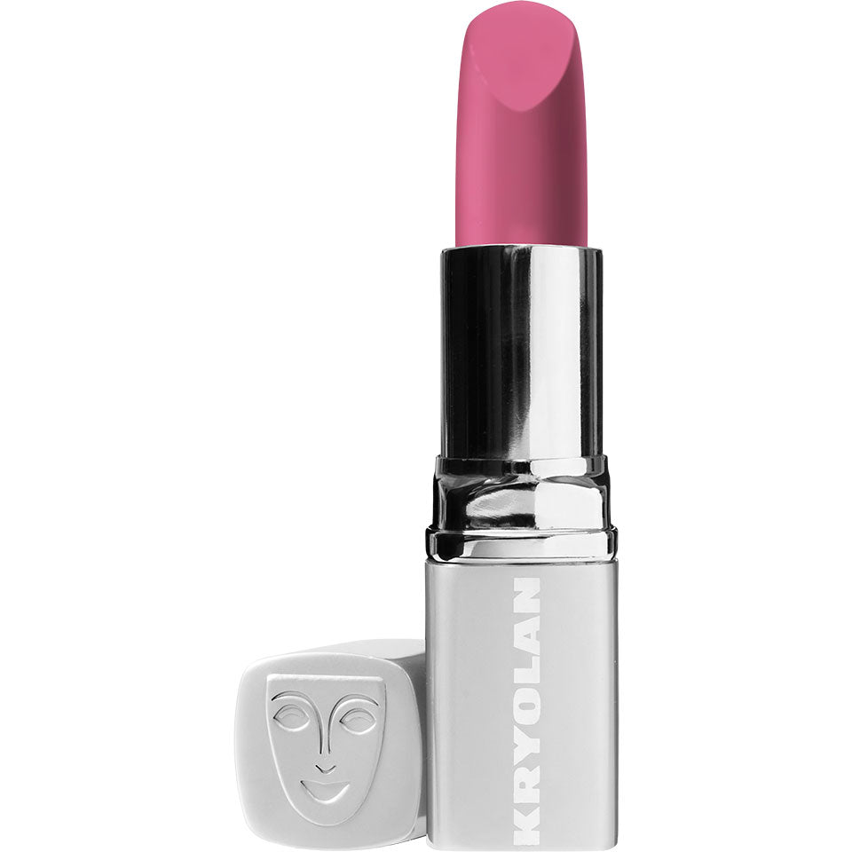 KRYOLAN Lippenstift Pearl - LCP 682 – glänzende Farbe & Pflege mit Vitamin E, 3,5g, offen