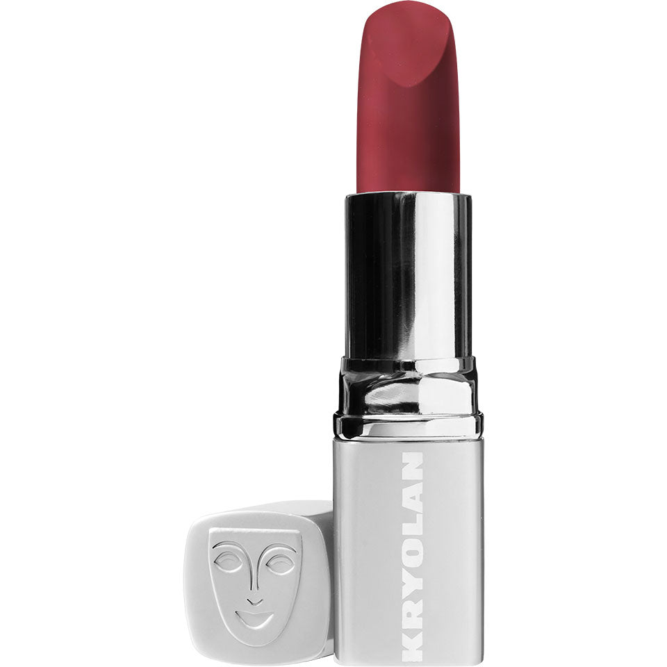 KRYOLAN Lippenstift Pearl - LCP 721 – glänzende Farbe & Pflege mit Vitamin E, 3,5g, offen