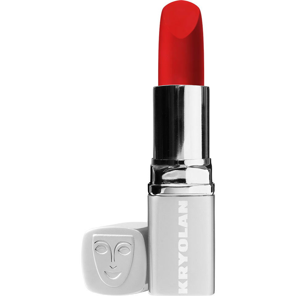 KRYOLAN Lippenstift Pearl - LCP 722 – glänzende Farbe & Pflege mit Vitamin E, 3,5g, offen