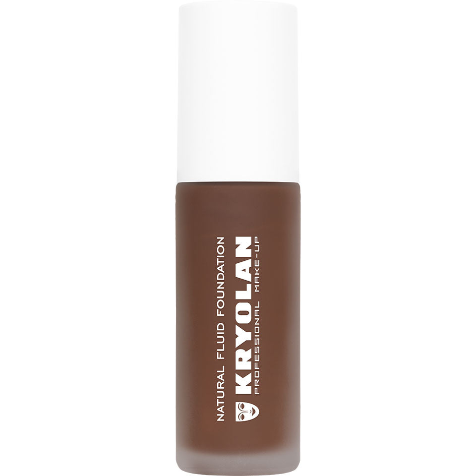 KRYOLAN Natural Fluid Foundation NN10 – Satin Finish Make-up, 30ml, Pumpspender
