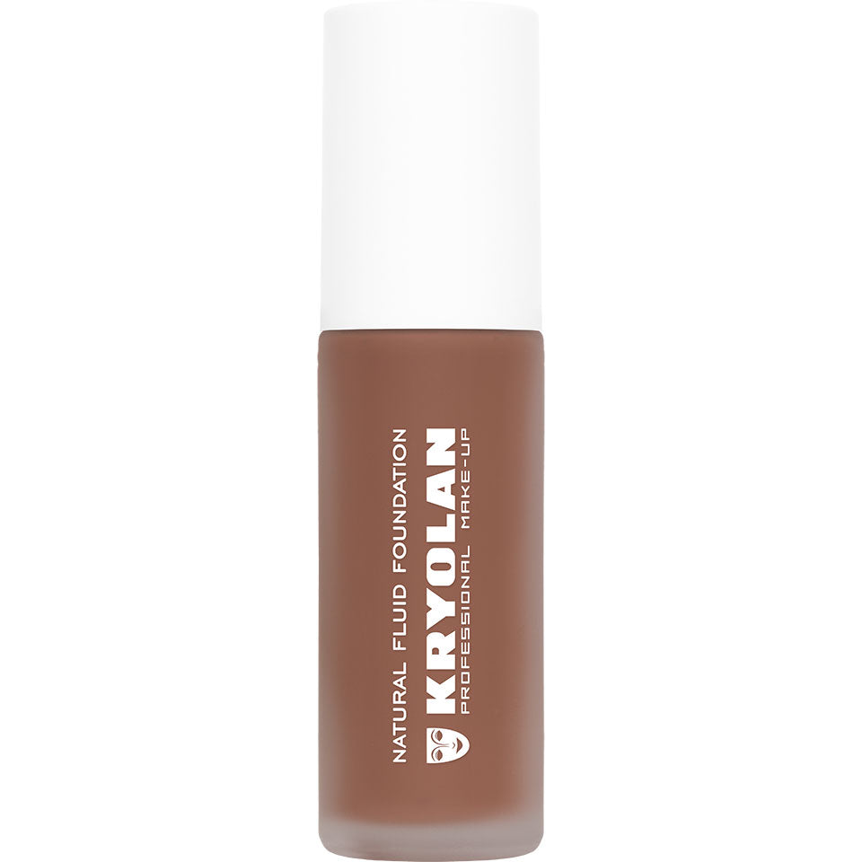 KRYOLAN Natural Fluid Foundation NP10 – Satin Finish Make-up, 30ml, Pumpspender