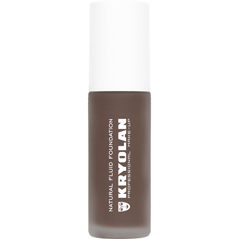KRYOLAN Natural Fluid Foundation NY10 – Satin Finish Make-up, 30ml, Pumpspender