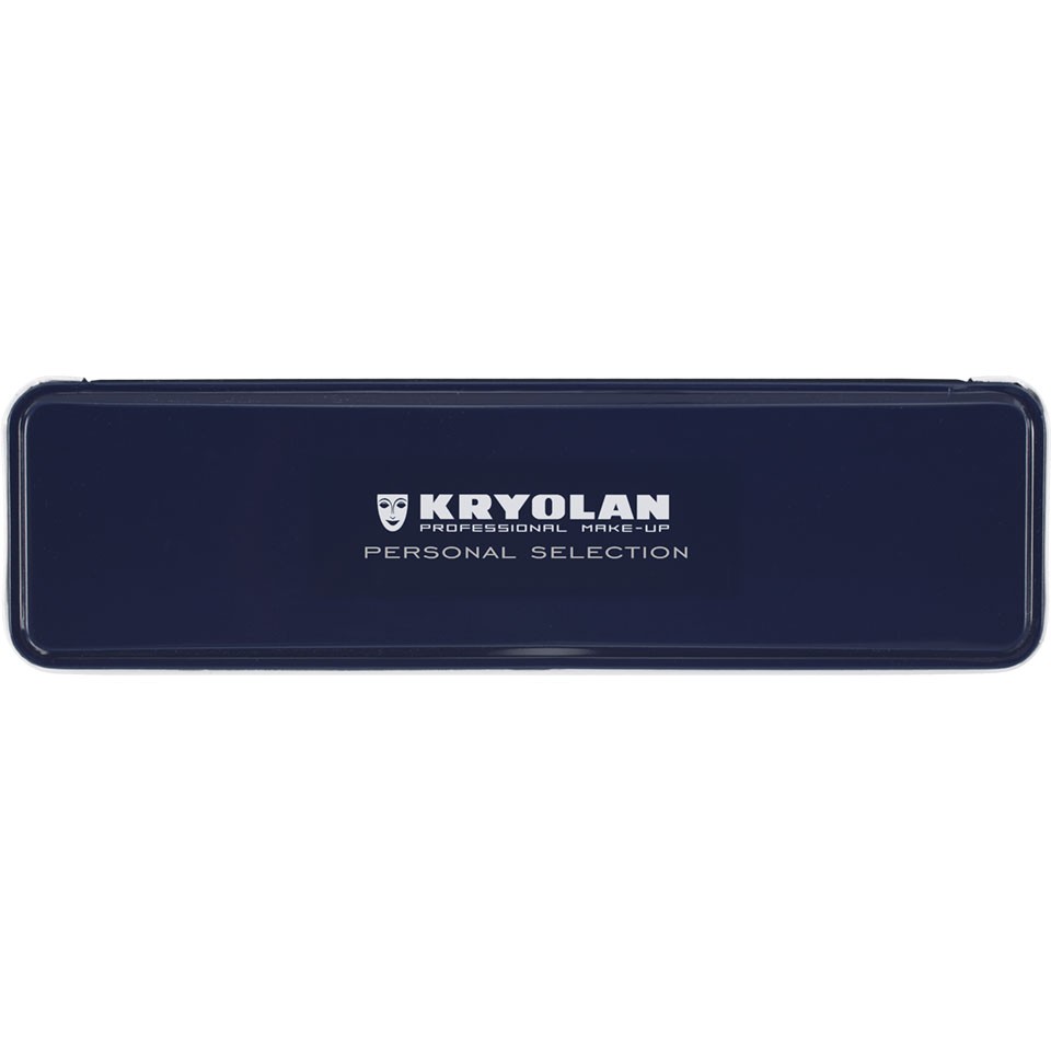 KRYOLAN Personal Selection Leerpalette – für 6 Farben, 1stk, geschlossen