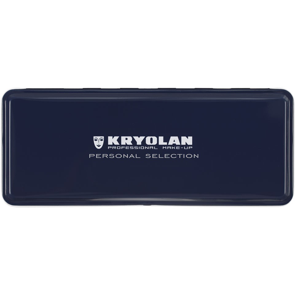KRYOLAN Personal Selection Leerpalette – für 10 Farben, 1stk, geschlossen
