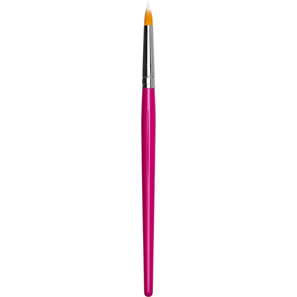KRYOLAN PINTURA Pinsel - rund, spitz - berry – Kunsthaar, 1stück