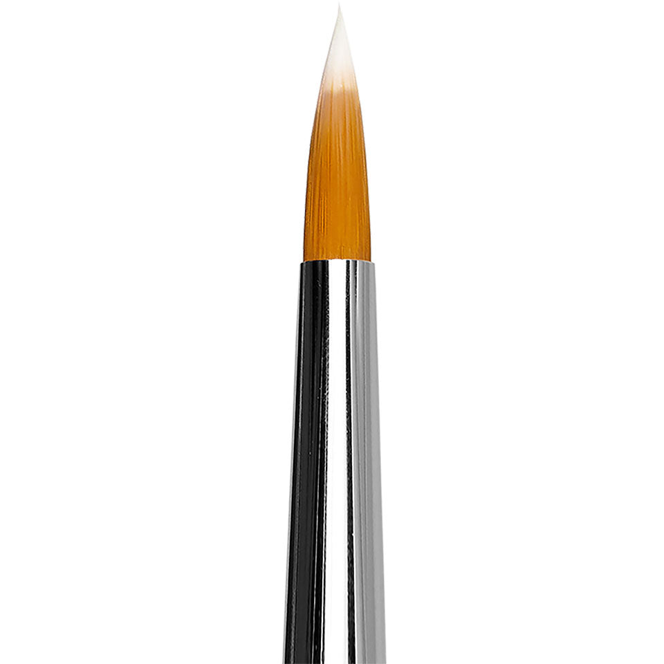 KRYOLAN PINTURA Pinsel-Set zur Gesichtsbemahlung – 5-teilig, 1stück, Detailansicht Pinsel green