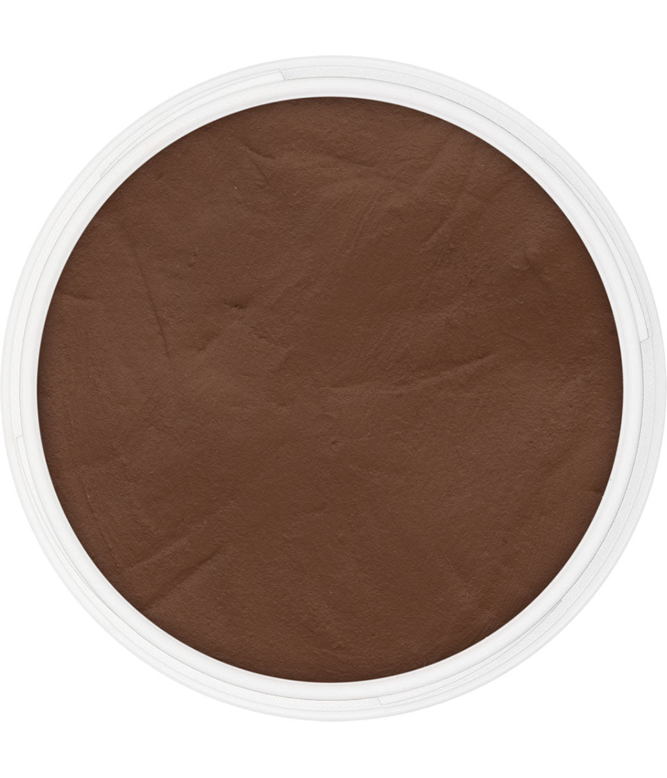 KRYOLAN PINTURA Water Color brown – Kompaktschminke für Facepainting, 25ml, Dose offen