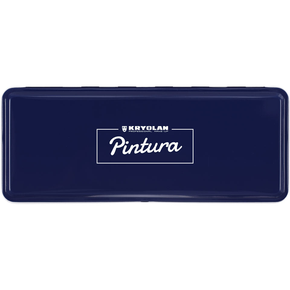 KRYOLAN Pintura Water Color Palette 12 Farben – Face & Body Paint, 40ml, geschlossen