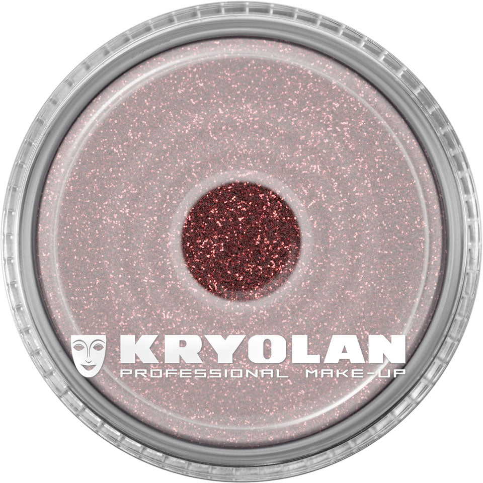 KRYOLAN Polyester Glimmer - fein, 4g, Farbe rose