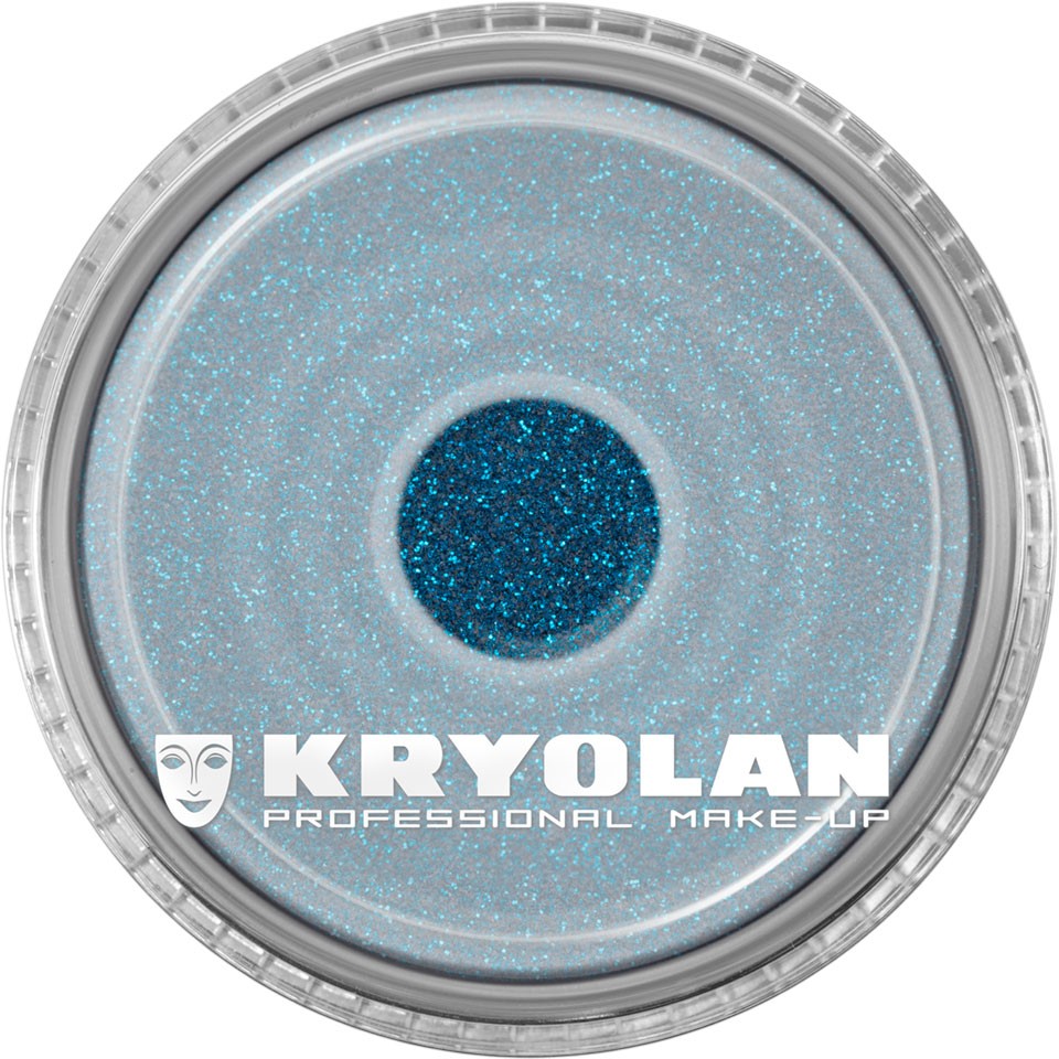 KRYOLAN Polyester Glimmer - fein, 4g, Farbe royal blue
