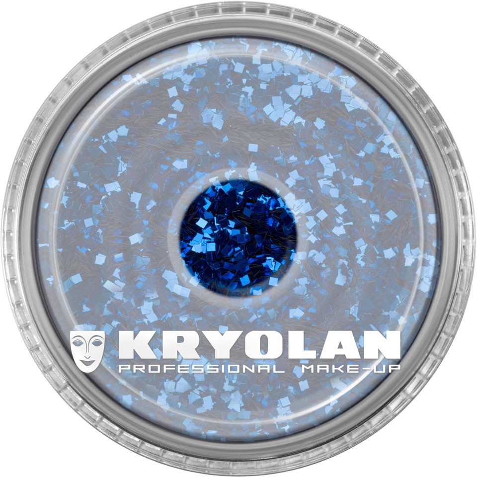 KRYOLAN Polyester Glimmer - grob, 4g, navy blue
