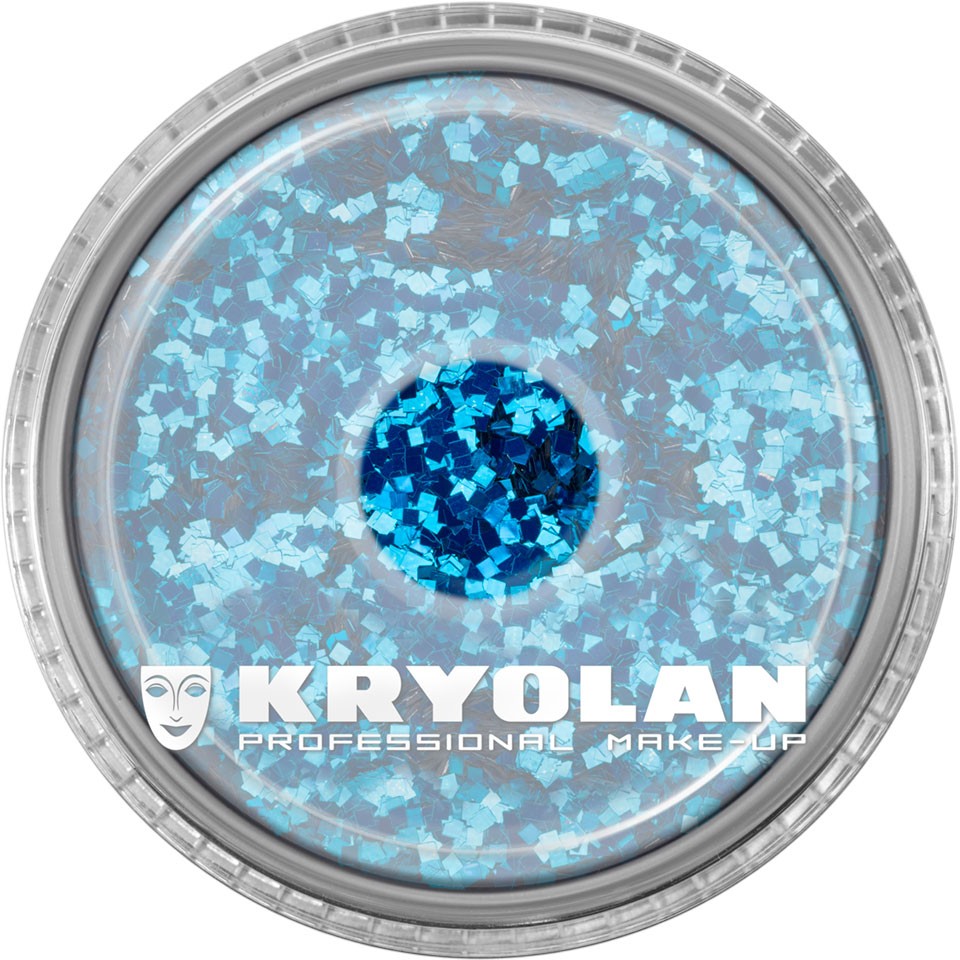 KRYOLAN Polyester Glimmer - grob, 4g, royal blue