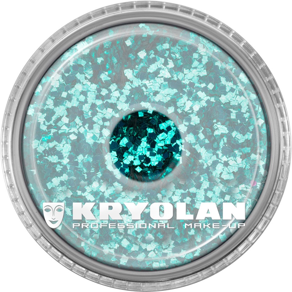 KRYOLAN Polyester Glimmer - grob, 4g, seaspray