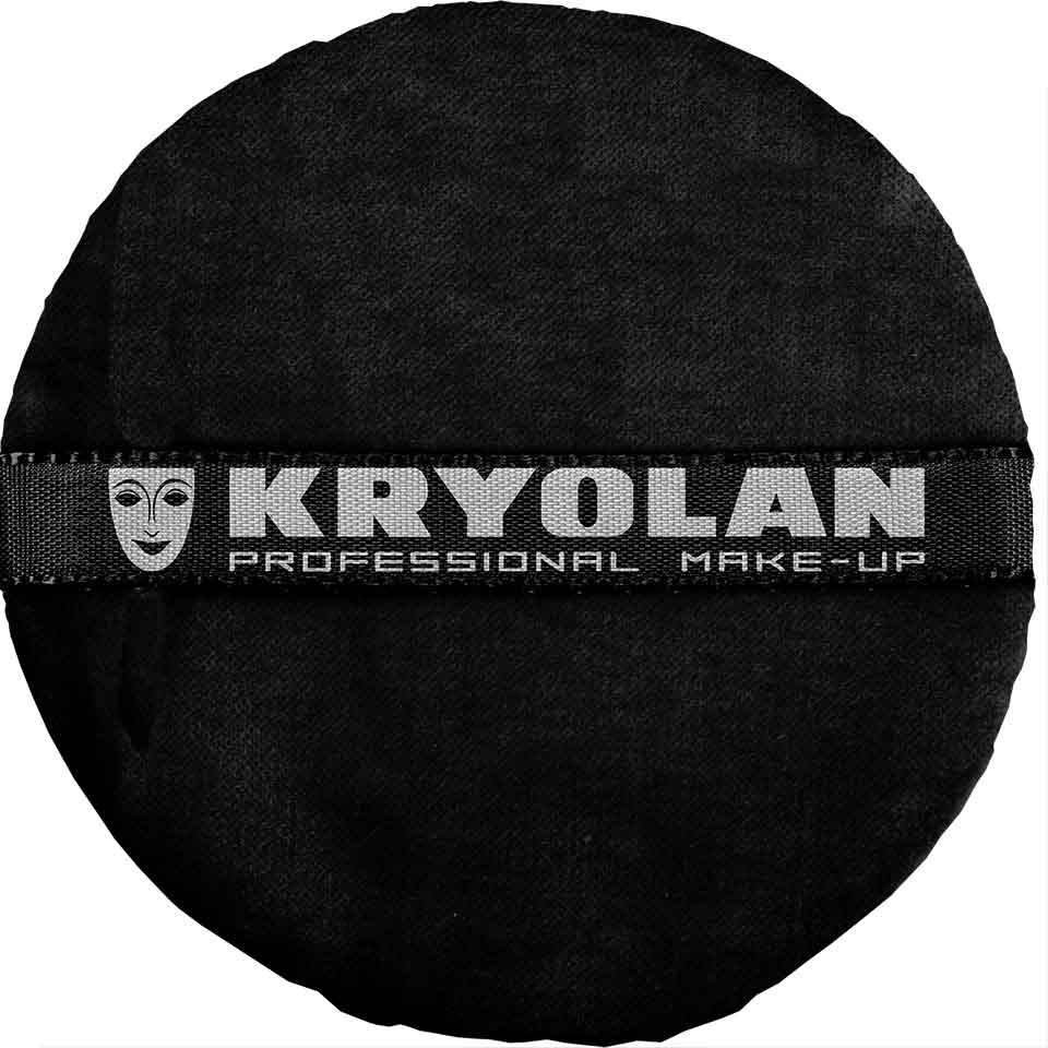 KRYOLAN Premium Puderquaste Schwarz 10cm, 1stk