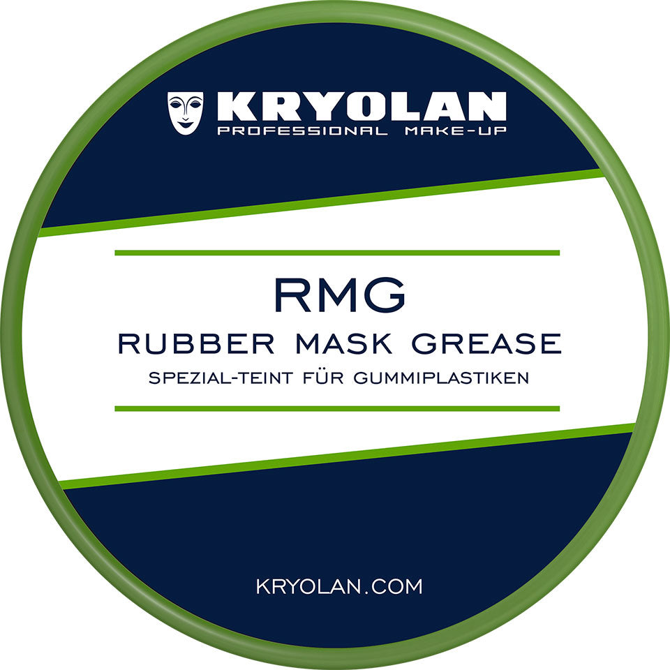 KRYOLAN RMG Rubber Mask Grease green37 – Spezialteint für Gummiplastiken, 8ml
