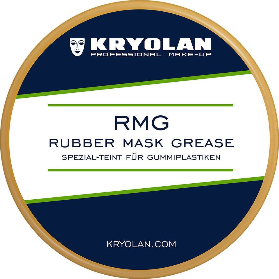KRYOLAN RMG Rubber Mask Grease interferenz gold – Spezialteint für Gummiplastiken, 8ml