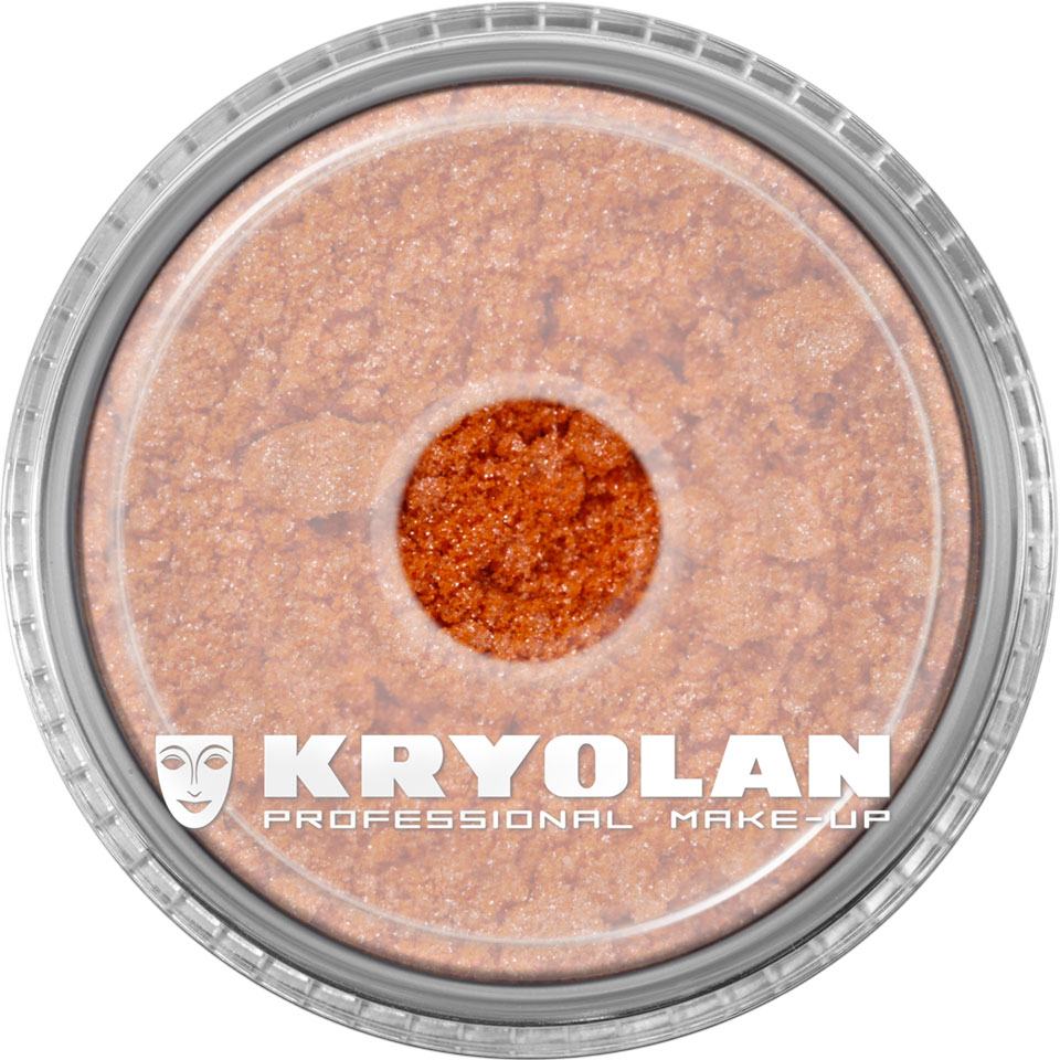 KRYOLAN Satin Powder – Hoch pigmentierter, loser Schimmerpuder, 3g, Dose Farbe SP333