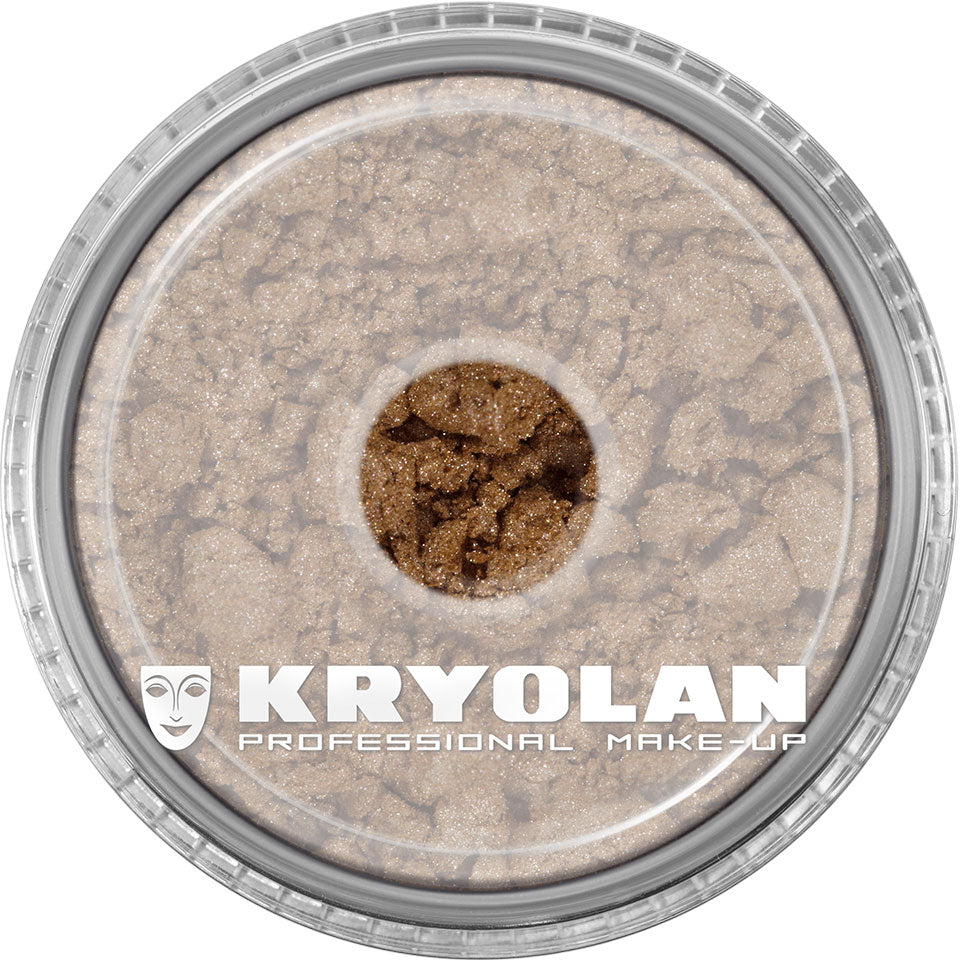 KRYOLAN Satin Powder SP 315 – Schimmerpuder für Augen & Körper, 3g, Dose geschlossen