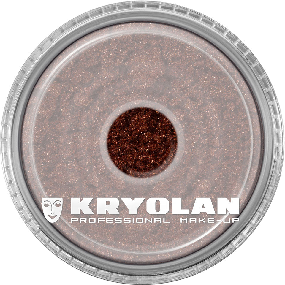KRYOLAN Satin Powder SP 441 – Schimmerpuder für Augen & Körper, 3g, Dose geschlossen