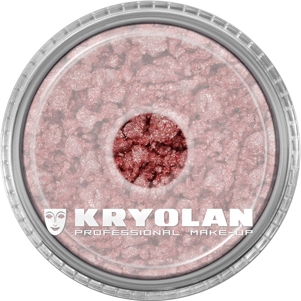 KRYOLAN Satin Powder SP 554 – Schimmerpuder für Augen & Körper, 3g, Dose geschlossen