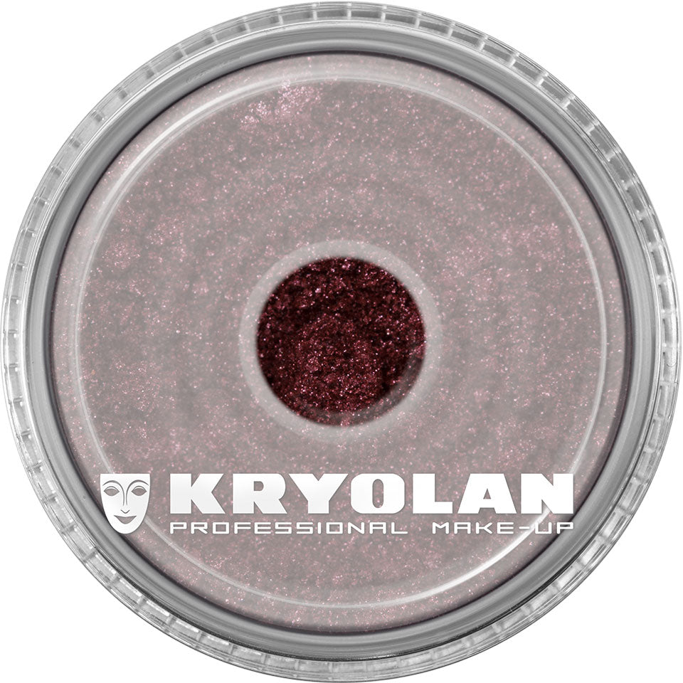 KRYOLAN Satin Powder SP 562 – Schimmerpuder für Augen & Körper, 3g, Dose geschlossen