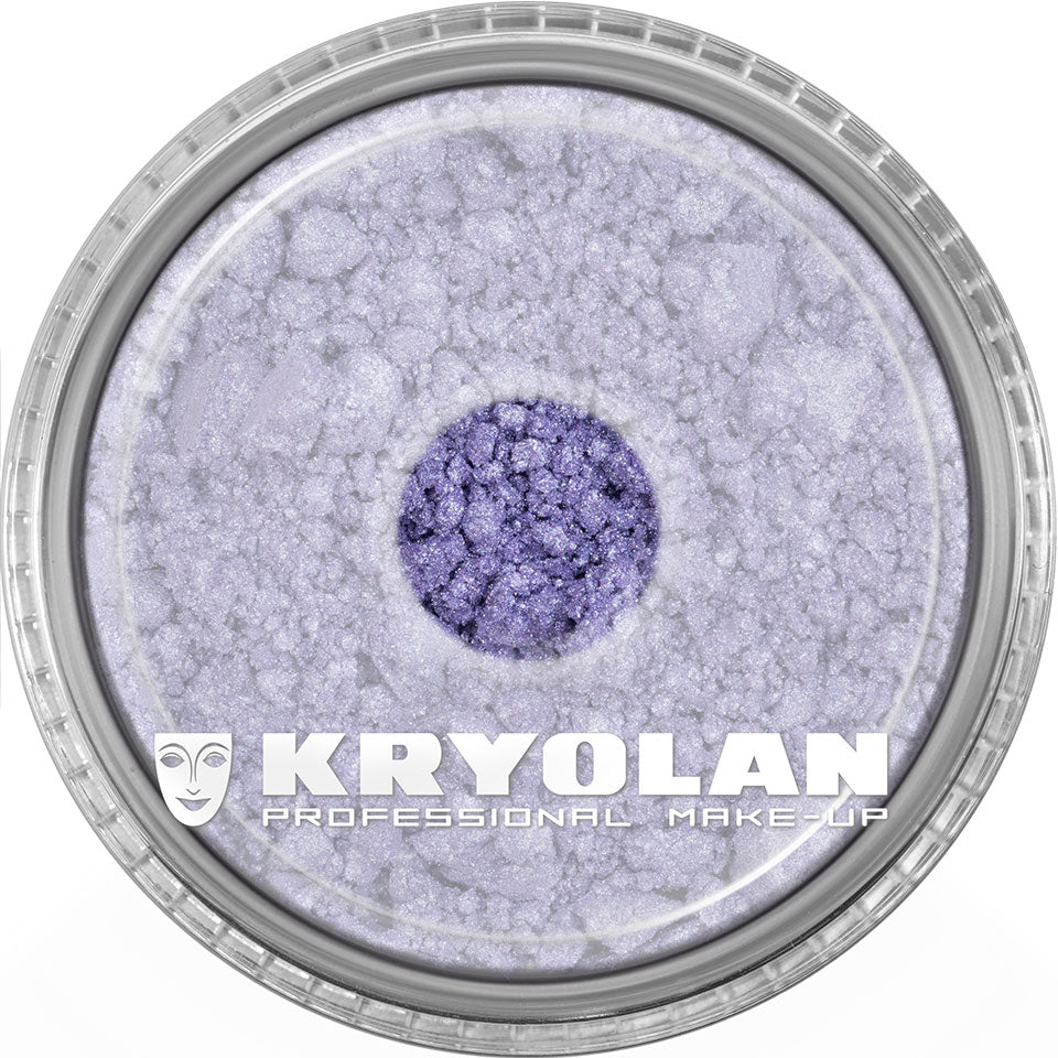 KRYOLAN Satin Powder SP 924 – Schimmerpuder für Augen & Körper, 3g, Dose geschlossen