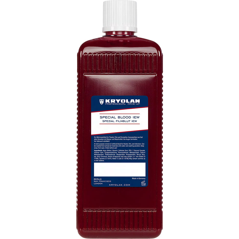 KRYOLAN Spezial Filmblut IEW light – für realistische Bluteffekte, 500ml