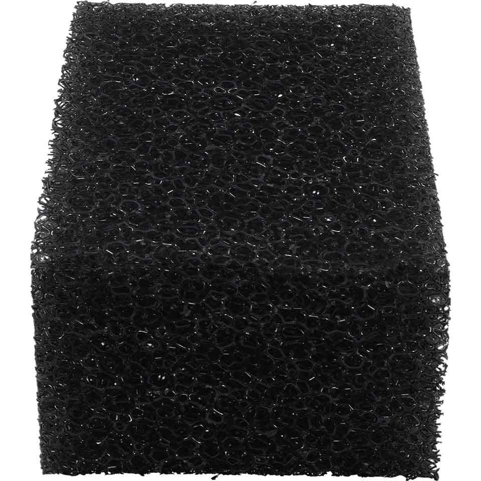 KRYOLAN Stoppelschwamm grobporig – schwarz, 1stk