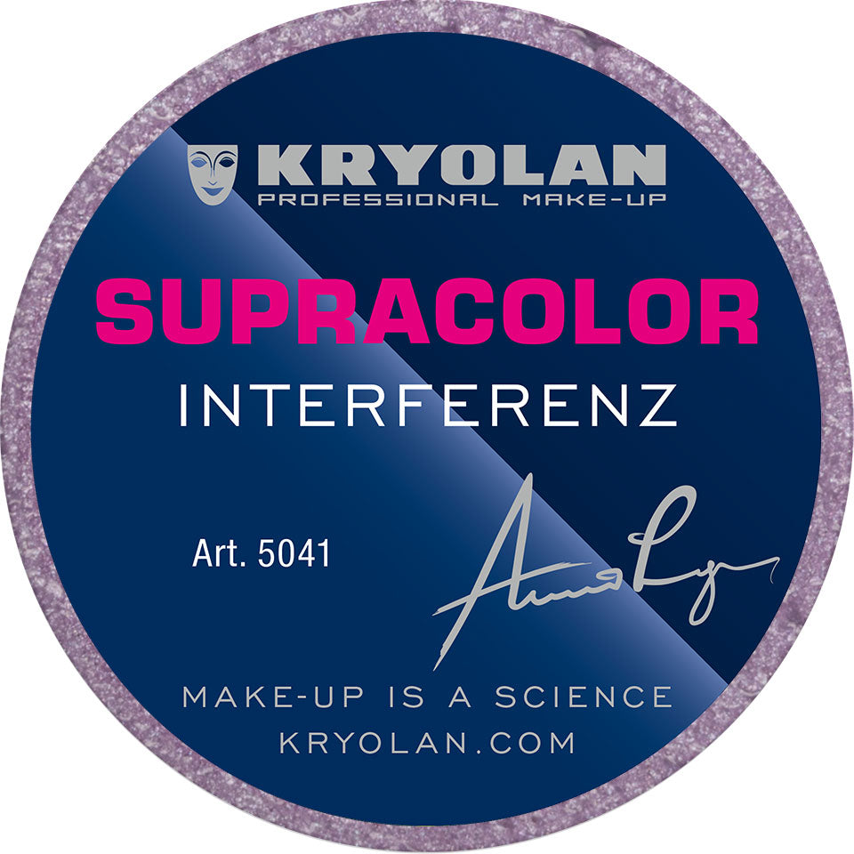 KRYOLAN Supracolor Interferenz lilac G – Irisierende Fettschminke, 8ml
