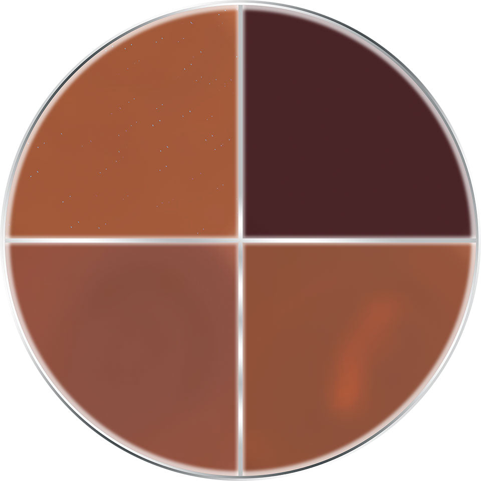 KRYOLAN Supracolor Quartett Old Age – cremige Effektfarben im Viererset, 15ml