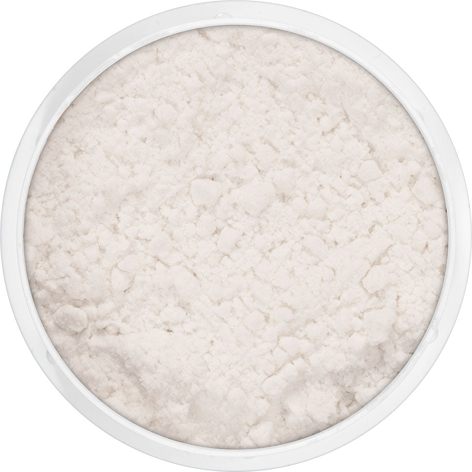 KRYOLAN Trockenpuder TP 0 – Mattierender Fixierpuder, 50g, Dose offen