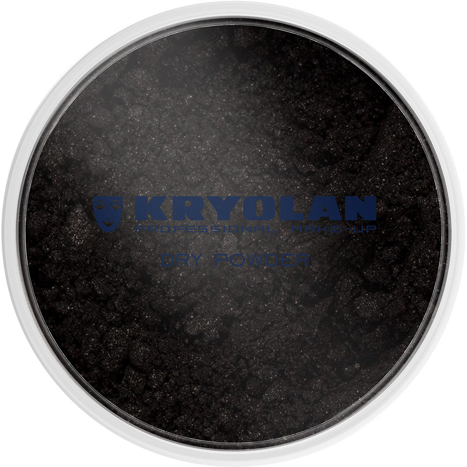 KRYOLAN Trockenpuder TP 10 – Mattierender Fixierpuder, 100g, Dose geschlossen