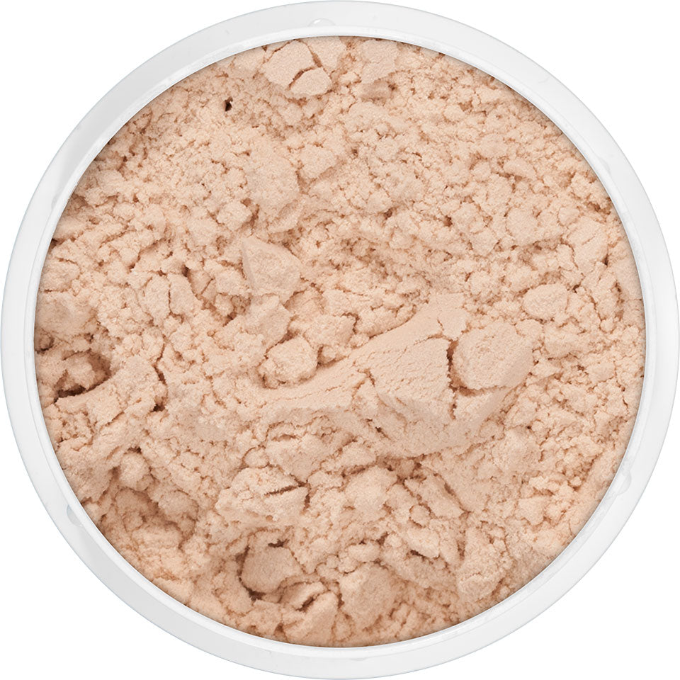 KRYOLAN Trockenpuder TP FF 2 – Mattierender Fixierpuder, 500g, Dose offen