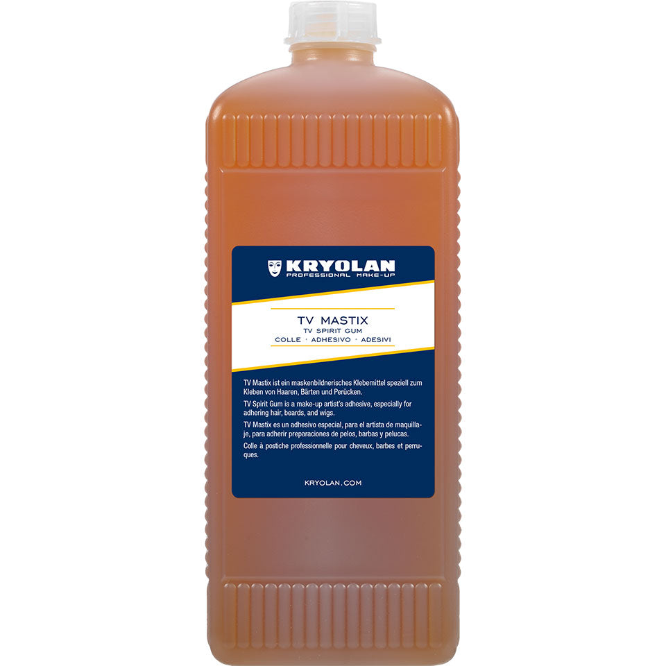 KRYOLAN TV Mastix – Hautkleber für Bärte, Haare und Perücken, 1000ml