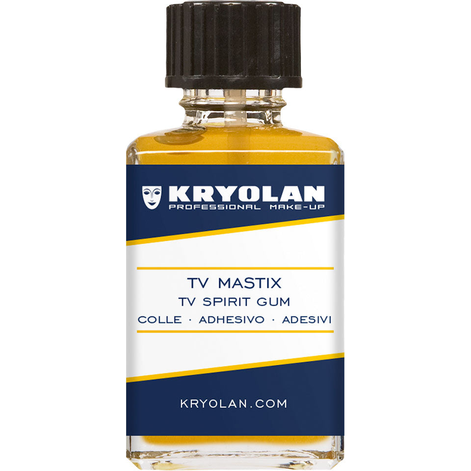KRYOLAN TV Mastix – Hautkleber für Bärte, Haare und Perücken, 30ml
