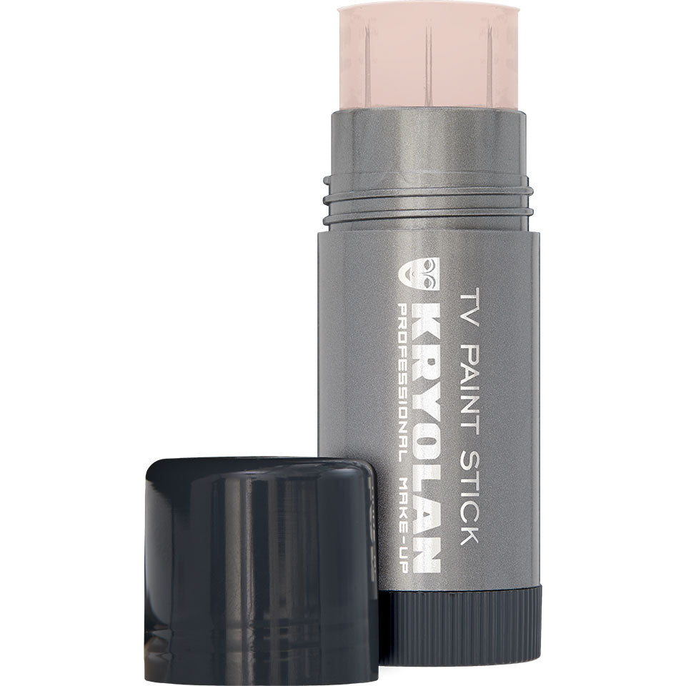 KRYOLAN TV Paintstick 03 – Profi-Foundation mit maximaler Deckkraft, 25g, Drehstick offen