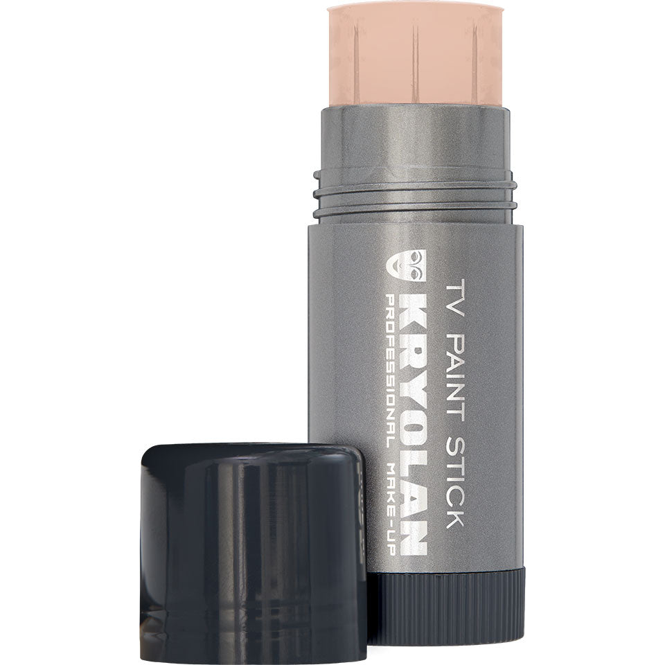 KRYOLAN TV Paintstick C3 – Profi-Foundation mit maximaler Deckkraft, 25g, Drehstick offen