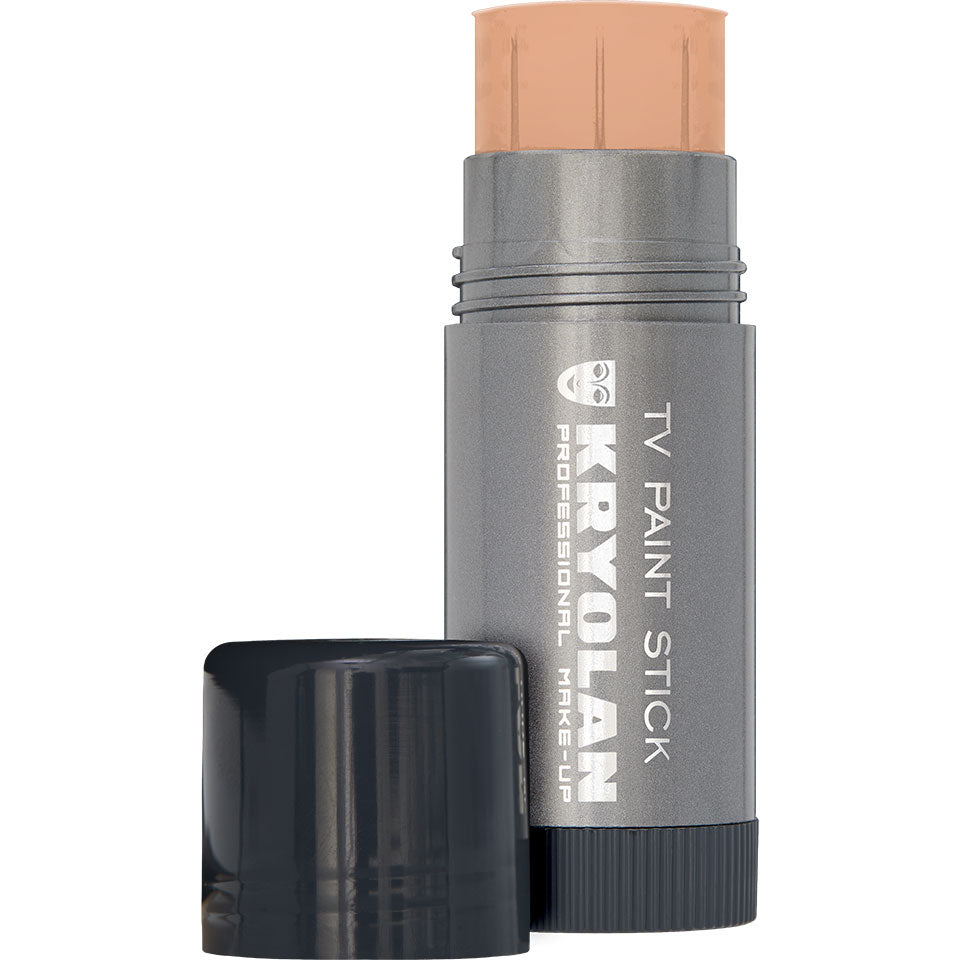 KRYOLAN TV Paintstick CF2 – Profi-Foundation mit maximaler Deckkraft, 25g, Drehstick offen
