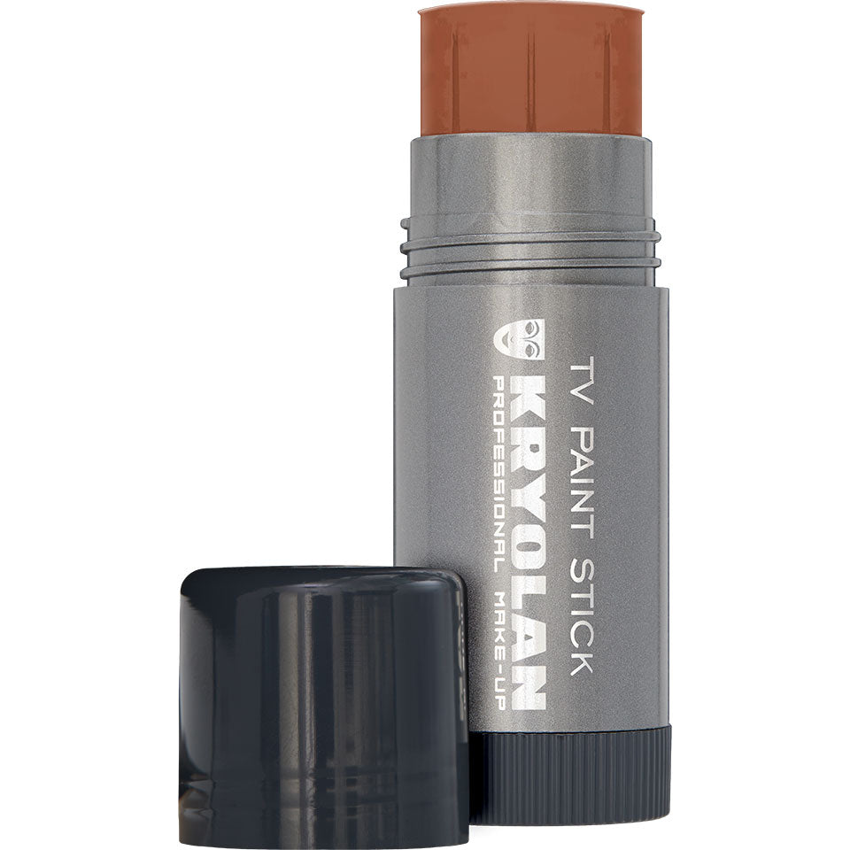 KRYOLAN TV Paintstick D.32.4 – Profi-Foundation mit maximaler Deckkraft, 25g, Drehstick offen