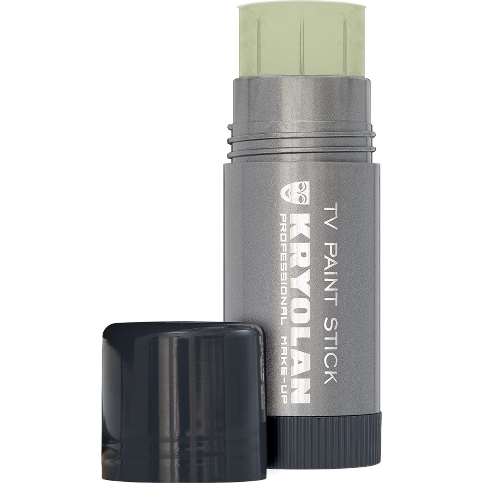 KRYOLAN TV Paintstick neutralizer – Profi-Foundation mit maximaler Deckkraft, 25g, Drehstick offen