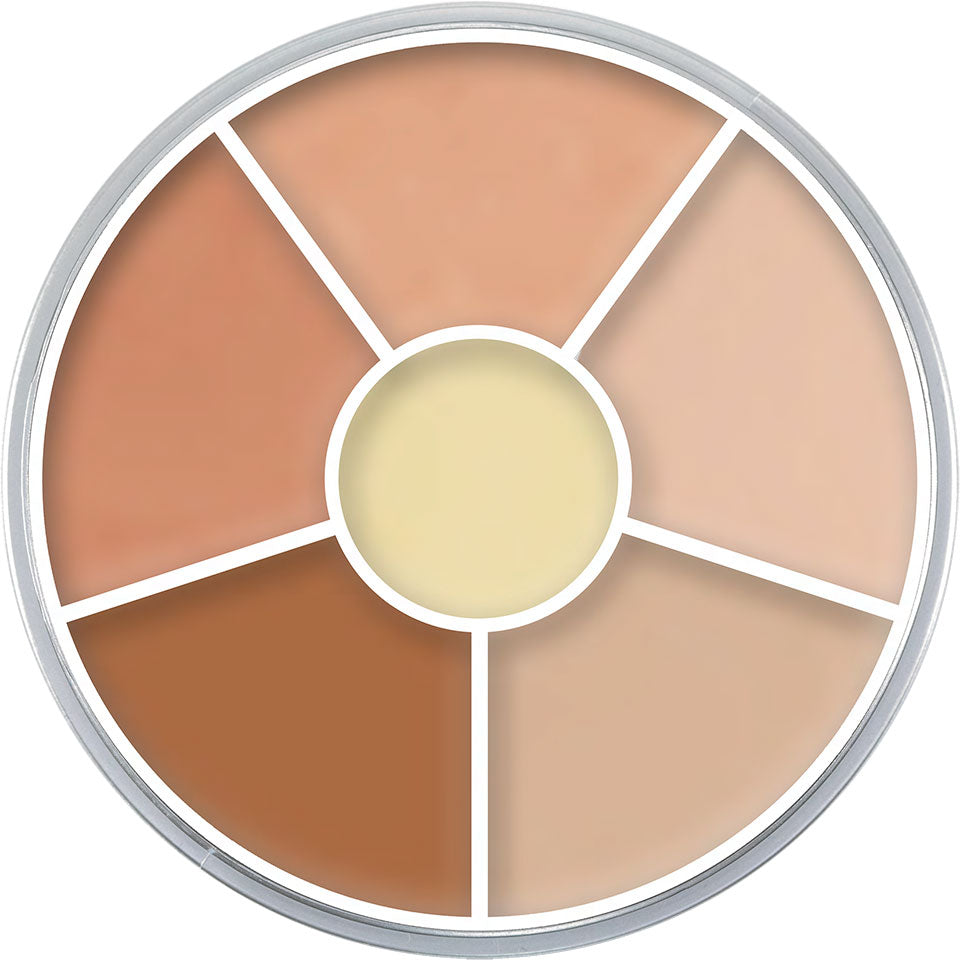 KRYOLAN Ultra Foundation Color Circle correction – cremige Profi-Foundation, 40g, offen