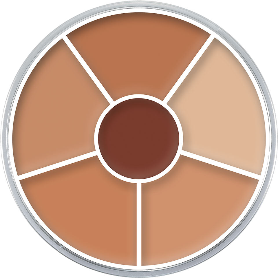 KRYOLAN Ultra Foundation Color Circle UFC3 – cremige Profi-Foundation, 40g, offen