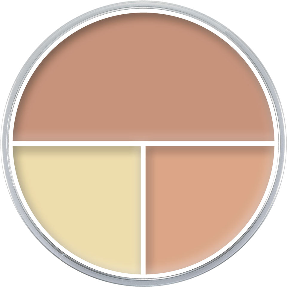 KRYOLAN Ultra Foundation Trio Variante G – Creme Make-up mit hoher Deckkraft, 40g