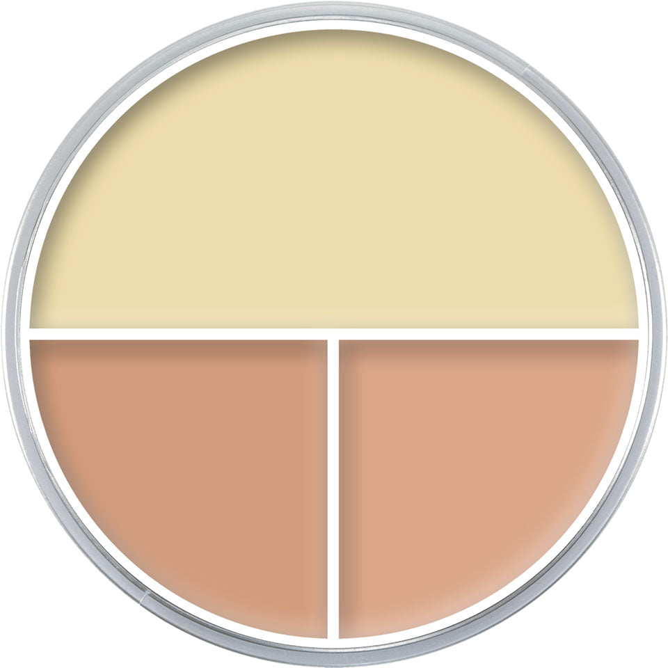 KRYOLAN Ultra Foundation Trio Variante H – Creme Make-up mit hoher Deckkraft, 40g