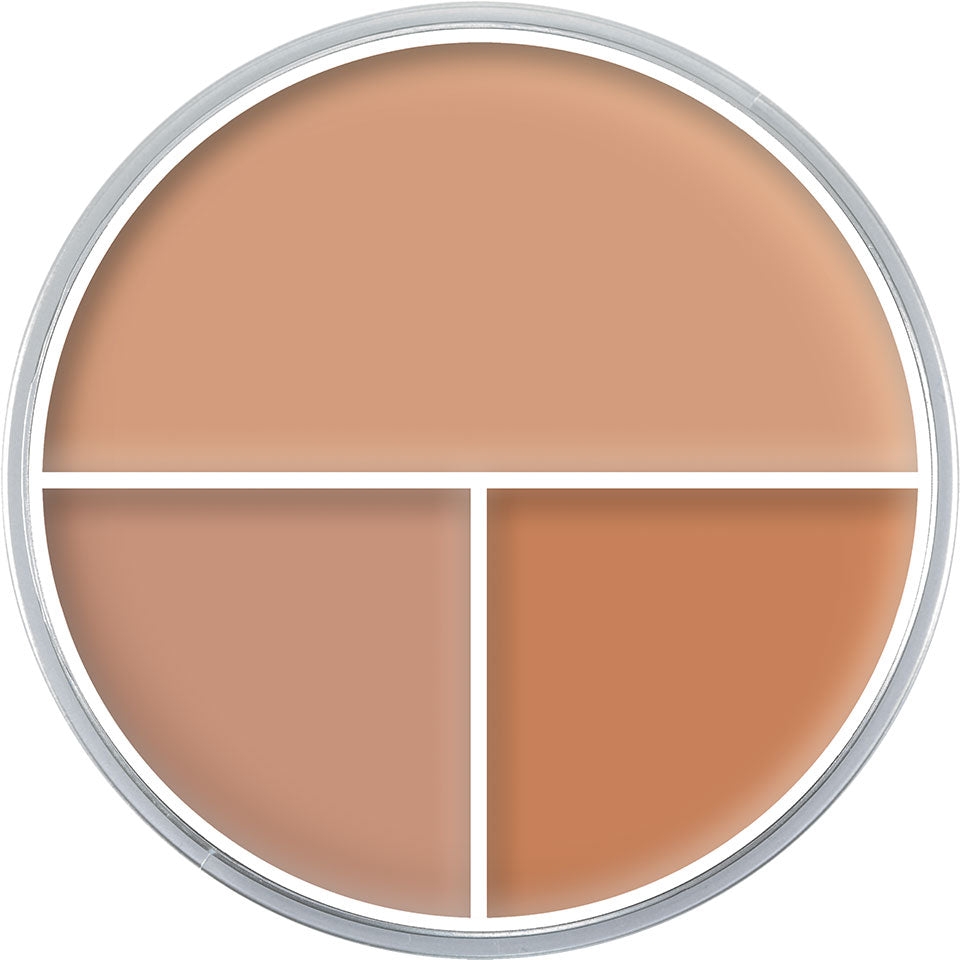 KRYOLAN Ultra Foundation Trio Variante K – Creme Make-up mit hoher Deckkraft, 40g