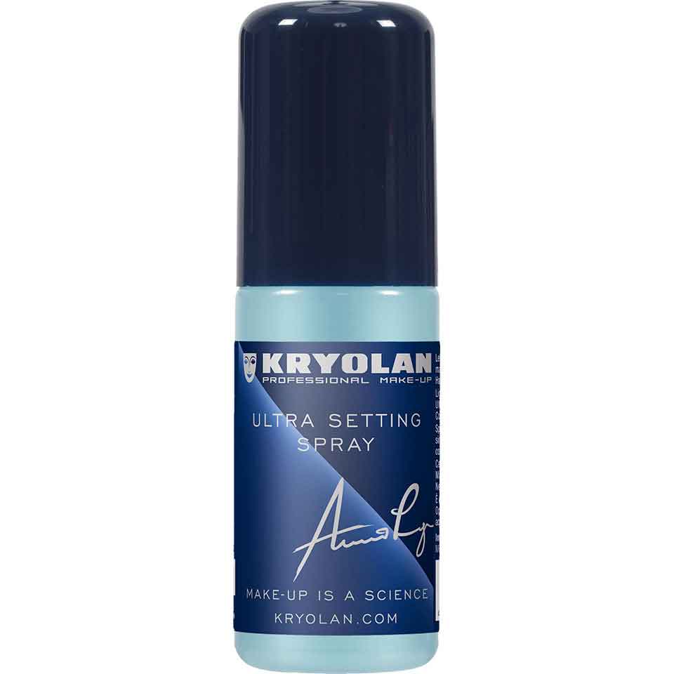 KRYOLAN Ultra Setting Spray – Fixierung mit extremem Halt, 50ml, Refill System