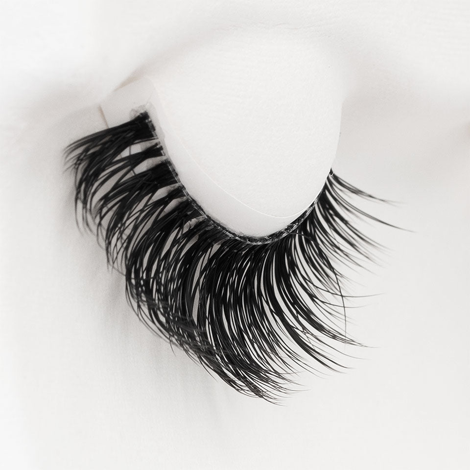 KRYOLAN Ultrafine Effect Lash – Natürliche Wimpern-Verlängerung vegan, 1Paar, Wimpernband Seitenansicht