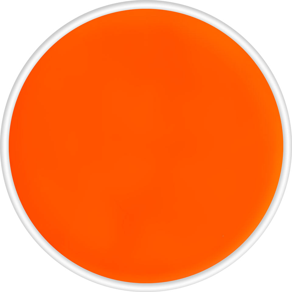 KRYOLAN UV-Dayglow Effect Color Nachfüller orange – Neonfarbe für Schwarzlicht, 4ml